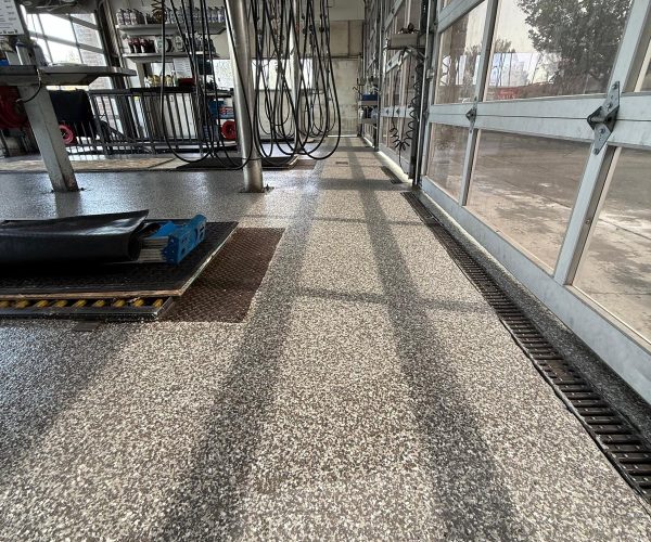 Epoxy Flooring in Industrial Space