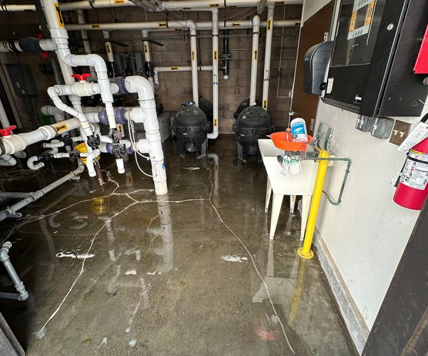 Industrial Facility Concrete Floor Coating
